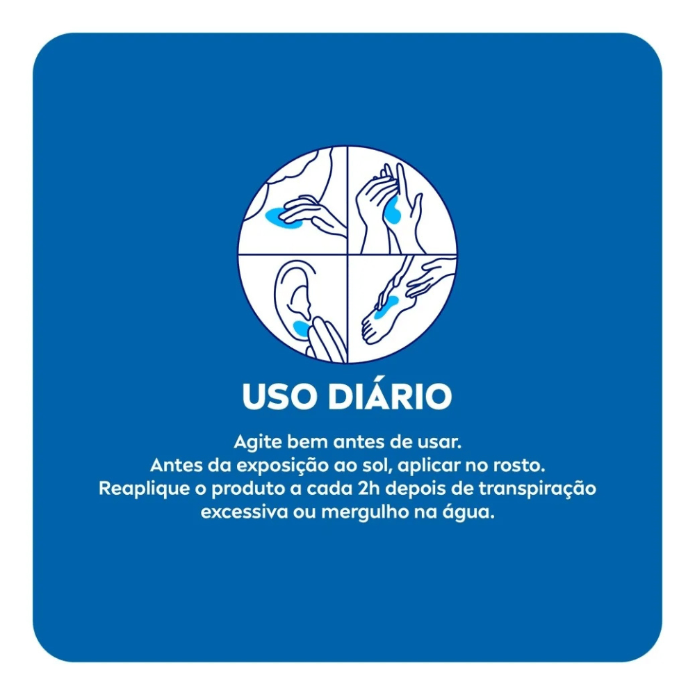 Protetor Solar Facial Nivea FPS 30 Toque Seco Antissinais 40ml